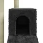 Katzenkratzbaum mit Sisalpfosten dunkelgrau 92 cm von vidaXL, Katzenmöbel - Ref: Foro24-171514, Preis: 42,14 €, Rabatt: %