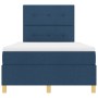 Cama con Somier y Colchón Azul de Tela von , Betten und Lattenroste - Ref: Foro24-3339608, Preis: 395,44 €, Rabatt: %