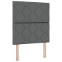 Cama Box Spring con Colchón Gris Oscuro 80x200 cm Tela by , Beds and slatted bases - Ref: Foro24-3339652, Price: 329,58 €, Di...