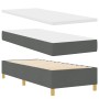 Cama Box Spring con Colchón Gris Oscuro 80x200 cm Tela by , Beds and slatted bases - Ref: Foro24-3339652, Price: 329,58 €, Di...