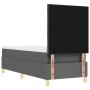 Cama Box Spring con Colchón Gris Oscuro 80x200 cm Tela by , Beds and slatted bases - Ref: Foro24-3339652, Price: 329,58 €, Di...