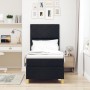 Cama Box Spring con Colchón Negro 80x200 cm Tela | Foro24.es | Tu tienda online para hogar, jardín y más Foro24.es