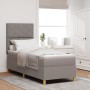 Cama con Base con colchón Taupe 80x200 cm Tela | Foro24.es | Tu tienda online para hogar, jardín y más Foro24.es