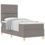 Cama con Base con colchón Taupe 80x200 cm Tela | Foro24.es | Tu tienda online para hogar, jardín y más Foro24.es