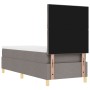 Cama con Base con colchón Taupe 80x200 cm Tela | Foro24.es | Tu tienda online para hogar, jardín y más Foro24.es