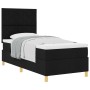 Cama Caja Spring con Colchón Negro Individual Tela | Foro24.es | Tu tienda online para hogar, jardín y más Foro24.es