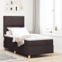 Cama Box Spring con Colchón Marrón Oscuro 100x200 cm Tela von , Betten und Lattenroste - Ref: Foro24-3339675, Preis: 353,93 €...