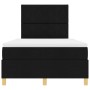 Cama con Somier y Colchón Negra Pequeña Doble de Tela von , Betten und Lattenroste - Ref: Foro24-3339681, Preis: 393,84 €, Ra...