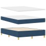 Cama de muelles con colchón azul 140x190 cm tela | Foro24.es | Tu tienda online para hogar, jardín y más Foro24.es