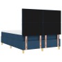 Cama de muelles con colchón azul 140x190 cm tela | Foro24.es | Tu tienda online para hogar, jardín y más Foro24.es