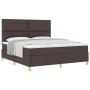 Cama con base y colchón marrón oscuro Super King tela by , Beds and slatted bases - Ref: Foro24-3339717, Price: 623,25 €, Dis...