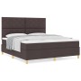 Cama con base y colchón marrón oscuro Super King tela by , Beds and slatted bases - Ref: Foro24-3339717, Price: 623,25 €, Dis...