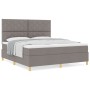 Cama con Somier con Colchón Taupe Super King Tela by , Beds and slatted bases - Ref: Foro24-3339718, Price: 678,59 €, Discoun...