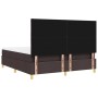 Cama con base y colchón marrón oscuro Super King tela by , Beds and slatted bases - Ref: Foro24-3339717, Price: 623,25 €, Dis...