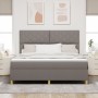Cama con Somier con Colchón Taupe Super King Tela by , Beds and slatted bases - Ref: Foro24-3339718, Price: 678,59 €, Discoun...
