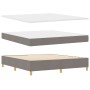 Cama con Somier con Colchón Taupe Super King Tela by , Beds and slatted bases - Ref: Foro24-3339718, Price: 678,59 €, Discoun...