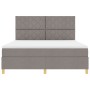 Cama con Somier con Colchón Taupe Super King Tela by , Beds and slatted bases - Ref: Foro24-3339718, Price: 678,59 €, Discoun...