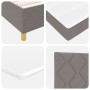 Cama con Somier con Colchón Taupe Super King Tela by , Beds and slatted bases - Ref: Foro24-3339718, Price: 678,59 €, Discoun...