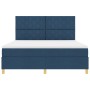 Cama de muelles con colchón azul super king de tela by , Beds and slatted bases - Ref: Foro24-3339720, Price: 636,13 €, Disco...