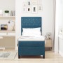 Cama Box Spring con colchón terciopelo azul oscuro 80x200 cm von , Betten und Lattenroste - Ref: Foro24-3339732, Preis: 291,0...