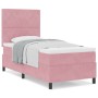 Cama Box Spring con colchón terciopelo rosa 90x200 cm von , Betten und Lattenroste - Ref: Foro24-3339745, Preis: 338,81 €, Ra...