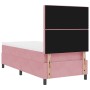 Cama Box Spring con colchón terciopelo rosa 90x200 cm von , Betten und Lattenroste - Ref: Foro24-3339745, Preis: 338,81 €, Ra...