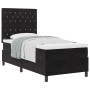 Cama Box Spring con colchón terciopelo negro 100x200 cm von , Betten und Lattenroste - Ref: Foro24-3339748, Preis: 336,53 €, ...