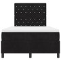 Cama Box Spring con colchón terciopelo negro 120x200 cm by , Beds and slatted bases - Ref: Foro24-3339760, Price: 412,55 €, D...