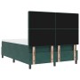 Cama Box Spring con colchón terciopelo verde oscuro 160x200 cm | Foro24.es | Tu tienda online para hogar, jardín y más Foro24.es