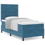 Cama Box Spring con colchón terciopelo azul oscuro 80x200 cm von , Betten und Lattenroste - Ref: Foro24-3339798, Preis: 281,7...