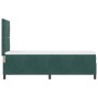 Cama Box Spring con colchón terciopelo verde oscuro 80x200 cm by , Beds and slatted bases - Ref: Foro24-3339863, Price: 302,5...