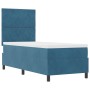 Cama Box Spring con colchón terciopelo azul oscuro 80x200 cm von , Betten und Lattenroste - Ref: Foro24-3339864, Preis: 285,4...