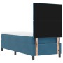 Cama Box Spring con colchón terciopelo azul oscuro 80x200 cm von , Betten und Lattenroste - Ref: Foro24-3339864, Preis: 285,4...