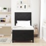 Cama Box Spring con colchón terciopelo negro 90x190 cm | Foro24.es | Tu tienda online para hogar, jardín y más Foro24.es