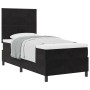 Cama Box Spring con colchón terciopelo negro 90x190 cm | Foro24.es | Tu tienda online para hogar, jardín y más Foro24.es