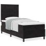 Cama Box Spring con colchón terciopelo negro 90x190 cm | Foro24.es | Tu tienda online para hogar, jardín y más Foro24.es