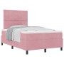 Cama Box Spring con colchón terciopelo rosa 120x200 cm | Foro24.es | Tu tienda online para hogar, jardín y más Foro24.es