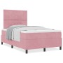 Cama Box Spring con colchón terciopelo rosa 120x200 cm | Foro24.es | Tu tienda online para hogar, jardín y más Foro24.es