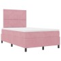 Cama Box Spring con colchón terciopelo rosa 120x200 cm | Foro24.es | Tu tienda online para hogar, jardín y más Foro24.es