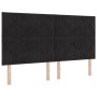 Cama con Cajón con Colchón Negra Super King Terciopelo by , Beds and slatted bases - Ref: Foro24-3339916, Price: 606,42 €, Di...