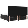 Cama Box Spring con colchón terciopelo negro 200x200 cm by , Beds and slatted bases - Ref: Foro24-3339922, Price: 648,79 €, D...
