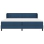 Cama con somier con colchón azul 200x200 cm tela von , Betten und Lattenroste - Ref: Foro24-3340051, Preis: 616,68 €, Rabatt: %
