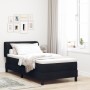 Cama Box Spring con colchón tela negro 90x190 cm von , Betten und Lattenroste - Ref: Foro24-3340061, Preis: 326,57 €, Rabatt: %