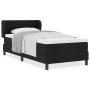 Cama Box Spring con colchón tela negro 90x190 cm von , Betten und Lattenroste - Ref: Foro24-3340061, Preis: 326,57 €, Rabatt: %