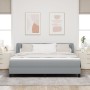 Cama Box Spring con colchón tela gris claro 180x200 cm von , Betten und Lattenroste - Ref: Foro24-3340101, Preis: 562,03 €, R...