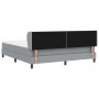 Cama Box Spring con colchón tela gris claro 180x200 cm von , Betten und Lattenroste - Ref: Foro24-3340101, Preis: 562,03 €, R...