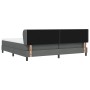Cama Box Spring con colchón tela gris oscuro 200x200 cm by , Beds and slatted bases - Ref: Foro24-3340109, Price: 602,22 €, D...