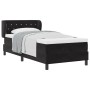 Cama Box Spring con colchón terciopelo negro 90x190 cm von , Betten und Lattenroste - Ref: Foro24-3340312, Preis: 305,16 €, R...