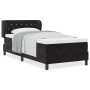 Cama Box Spring con colchón terciopelo negro 90x190 cm von , Betten und Lattenroste - Ref: Foro24-3340312, Preis: 305,16 €, R...