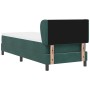 Cama Tapizada con Colchón Verde Oscuro 80x200 cm de Terciopelo by , Beds and slatted bases - Ref: Foro24-3340415, Price: 280,...